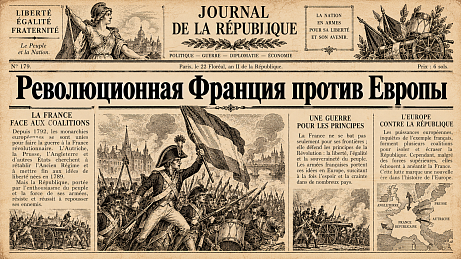 Обложка публикации «Презентация "Революционная Франция против Европы"»