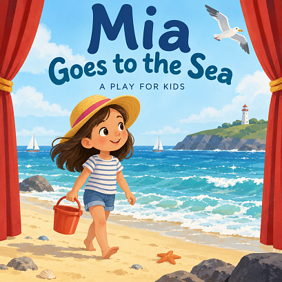 Обложка публикации «Mia Goes to the Sea»