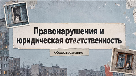 Обложка публикации «Презентация "Правонарушения и юридическая ответственность"»
