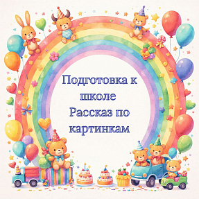 Презентация «Подготовка к школе. Рассказ по картинкам» (5–7 лет)