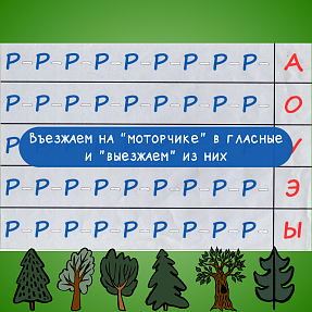 Въезжаем на моторчике в гласные