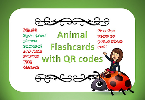 Обложка публикации «Farm Animals with QR codes»