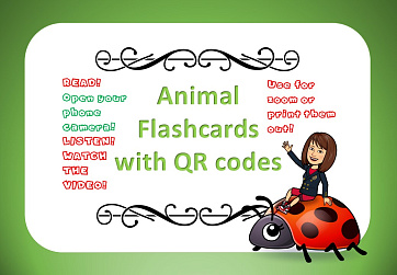 Farm Animals with QR codes