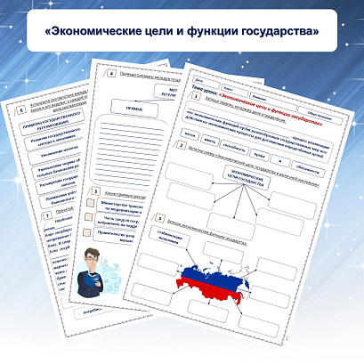 Обложка публикации «Экономические цели и функции государства»