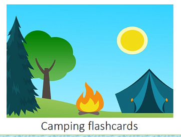 Карточки по теме  Camping