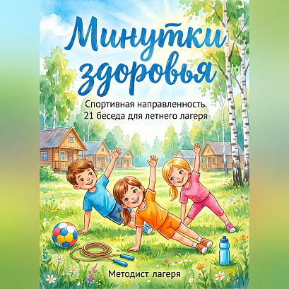 Обложка публикации «Сборник минуток здоровья для отряда спортивной направленности»