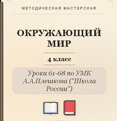 Обложка публикации «Окружающий мир. 4 класс. Конспекты уроков 61-68»