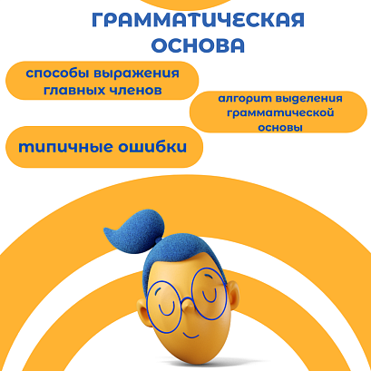 Обложка публикации «Презентация "Грамматическая основа предложения. Задание 2 ОГЭ по русскому языку"»