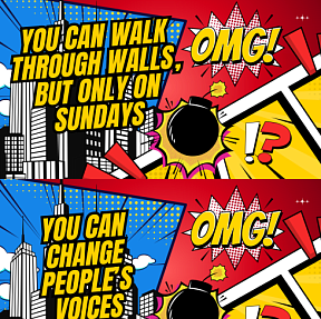 Strange Superpowers Cards