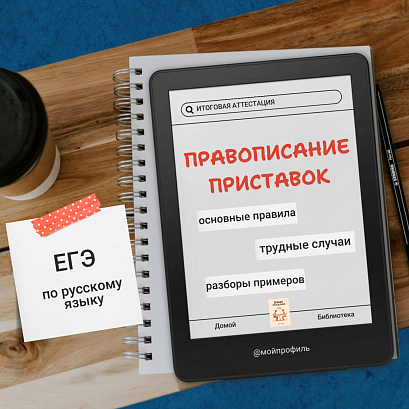 Обложка публикации «Презентация "Правописание приставок"»