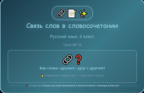 Обложка публикации «Русский язык, 4 класс. Презентации к урокам 16-20»
