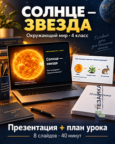 Комплект Солнце — звезда (видео) | Окружающий мир, 4 класс
